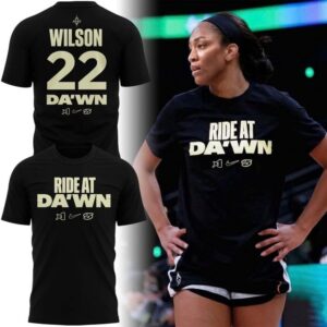 Las Vegas Aces Ride At Da'wn T-Shirt 1