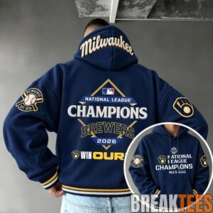 Limited Edition Milwaukee Brewers 2026 National League Champions Hoodie