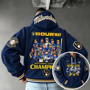 Limited Edition Milwaukee Brewers 2026 National League Champions Hoodie 1 Limited Edition Milwaukee Brewers 2026 National League Champions Hoodie 1