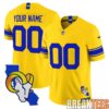 Los Angeles Rams 2026 Salute to Service Custom Football Jersey Los Angeles Rams 2026 Salute to Service Custom Football Jersey