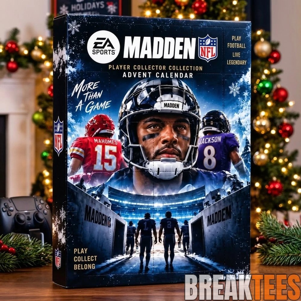 Madden Player Football Team Christmas Advent Calendar Madden Player Football Team Christmas Advent Calendar