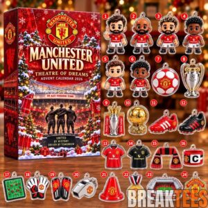 Manchester United FC Theatre Of Dreams 2026 Advent Calendar