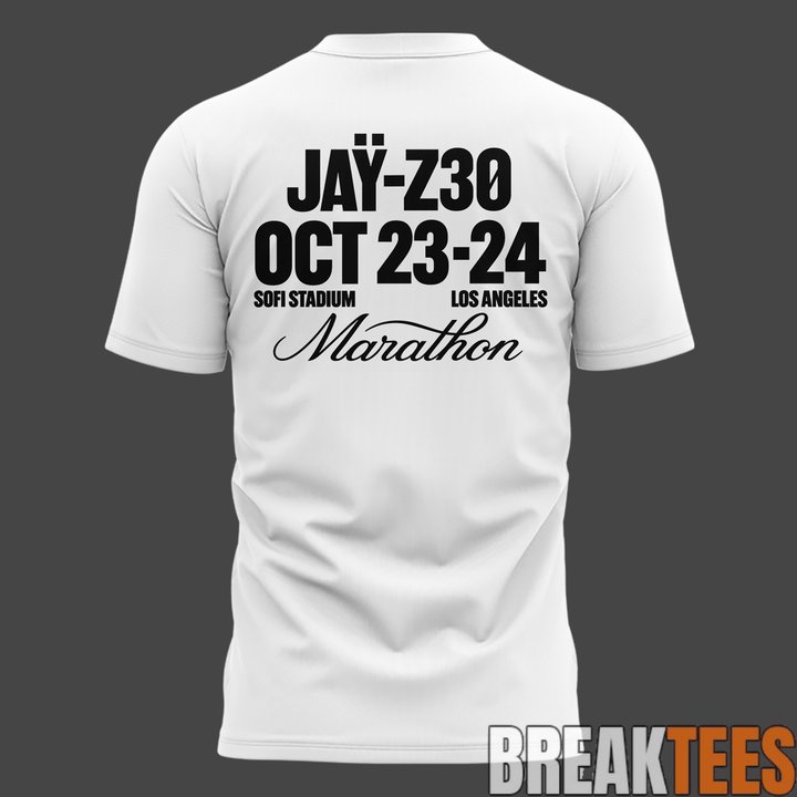 Marathon x JAY-Z 30 Exclusive T-Shirt 2026 Marathon x JAY-Z 30 Exclusive T-Shirt 2026