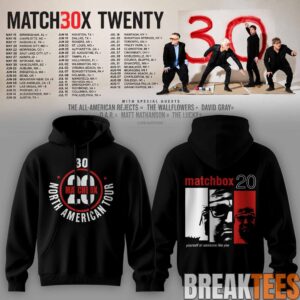 Matchbox Twenty 30 North American Tour 2027 Special Hoodie