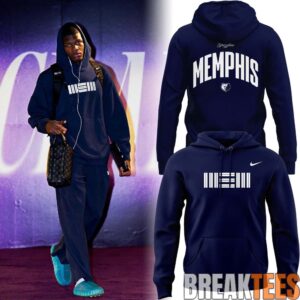 Memphis Grizzlies Special Navy Hoodie 1