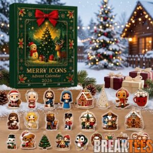 Merry Icons Advent Calendar 2026 - 24 Day Christmas Countdown 1
