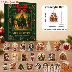 Merry Icons Advent Calendar 2026 - 24 Day Christmas Countdown 2