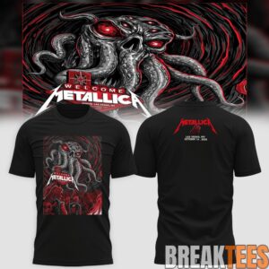Metallic Life Burns Faster Las Vegas 2026 Tour T-Shirt 1