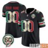 Miami Hurricanes 2001 Throwback Limited Custom Jersey – Florida Patch