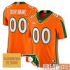 Miami Hurricanes 2026 Salute to Service Custom Football Jersey