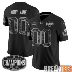 Miami Hurricanes 2026 Salute to Service Custom Football Jersey