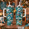 Minnesota Vikings Special Tumbler 40oz with Handle Christmas For Fan