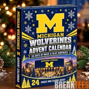 Michigan Wolverines Football 2026 Advent Calendar for College Football Fans 1