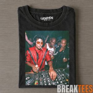 Mike Tyson, Michael Jordan and Michael Jackson GREATEST MIKES Drunk & Smoke Tee 2