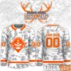San Jose Barracuda Military Appreciation Night Custom Hockey Jersey San Jose Barracuda Military Appreciation Night Custom Hockey Jersey
