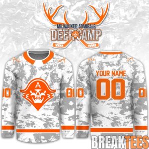 Milwaukee Admirals 2026 Deer Camp Limited Personalized Jersey