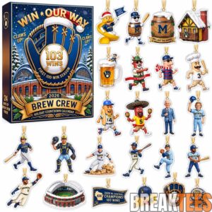 Milwaukee Brewers 2026 Brew Crew Holiday Advent Calendar