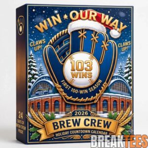 Milwaukee Brewers 2026 Brew Crew Holiday Advent Calendar 1