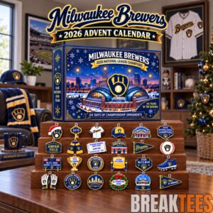 Milwaukee Brewers 2026 NL Champions Advent Calendar 1
