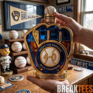Milwaukee Brewers 2026 NLCS Champions Commemorative Whiskey Bottle 1