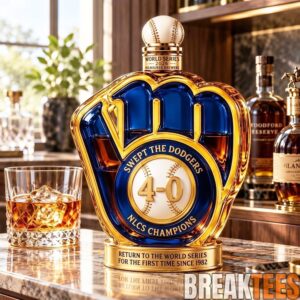 Milwaukee Brewers 2026 NLCS Champions Commemorative Whiskey Bottle 2