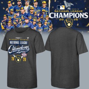 Milwaukee Brewers 2026 National League World Series Champions T-Shirt 1