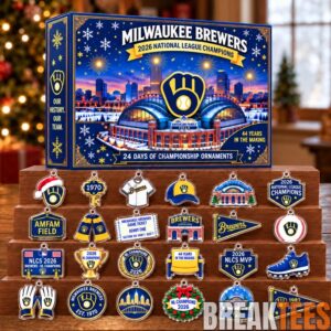 Milwaukee Brewers NLCS Champions 2026 Advent Calendar