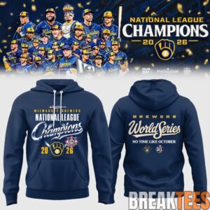 Milwaukee Brewers NLCS Champions 2026 Limited Edition Hoodie 1