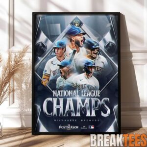 Milwaukee Brewers NLCS Champions 2026 Limited Edition Poster