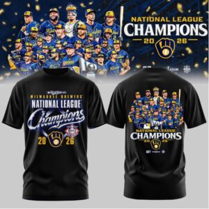 Milwaukee Brewers NLCS Champions 2026 Limited Edition T-Shirt 1