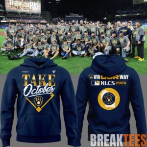 Milwaukee Brewers Take October – NL Central Division Champions 2026 Hoodie