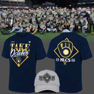 Milwaukee Brewers Take October - NL Central Division Champions 2026 T-Shirt 1