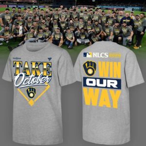 Milwaukee Brewers Take October - NL Central Division Champions 2026 T-Shirt 3