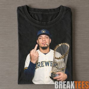 Milwaukee Brewers William Contreras World Series Champions T-Shirt