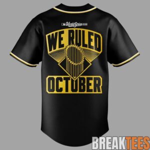 Milwaukee Brewers World Series 2026 We Ruled Octorber Baseball Jersey 2
