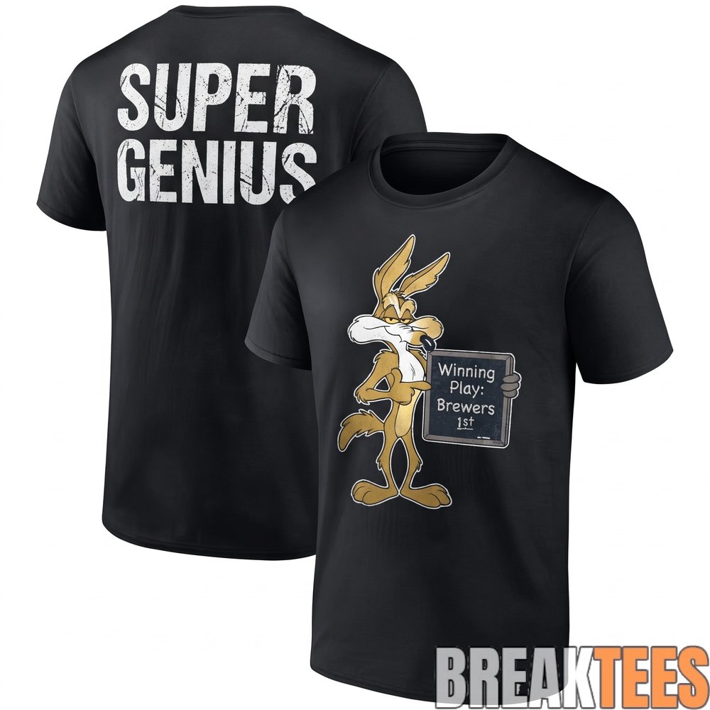Milwaukee Brewers x Looney Toons 2026 Collection T-Shirt Milwaukee Brewers x Looney Toons 2026 Collection T-Shirt