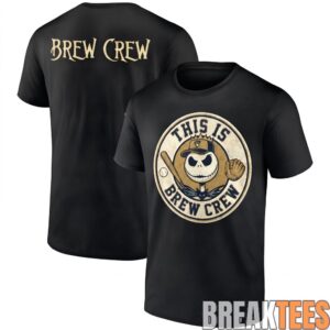Milwaukee Brewers x Nightmare Halloween 2026 Collection T-Shirt