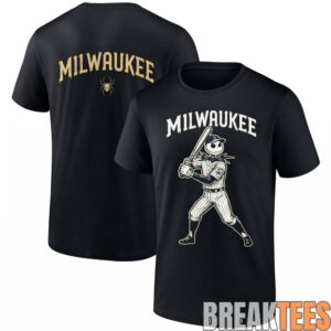 Milwaukee Brewers x Nightmare Halloween 2026 Collection T-Shirt 4