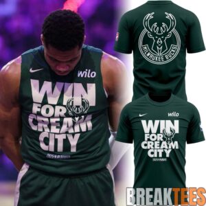 Milwaukee Bucks New Win For Cream City Shirt