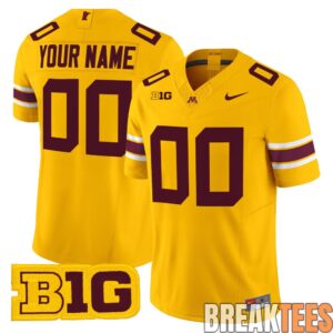Minnesota Golden Gophers 2026 Custom Football Jersey 1
