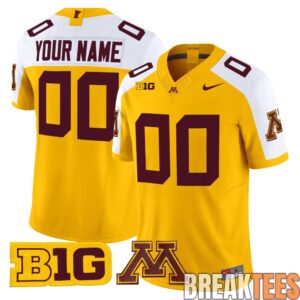 Minnesota Golden Gophers 2026 Custom Football Jersey 5
