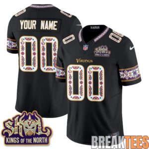 Minnesota Vikings Latino Heritage Month Custom Football Jersey 1