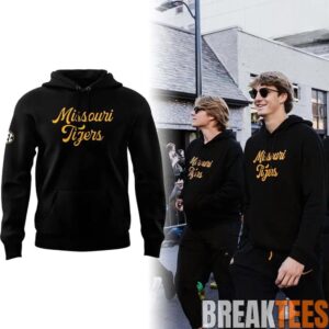 Missouri Tigers Mizzou Gold 2026 Black Hoodie