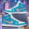 Monsters Inc. Mike Wazowski Lime Green Floral AJ1 Shoes