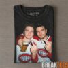 Montreal Canadiens Lane Hutson Drunk & Smoke Tee Montreal Canadiens Lane Hutson Drunk & Smoke Tee