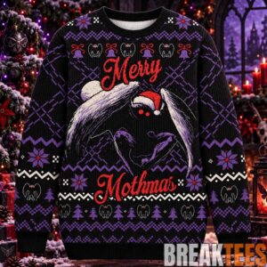 Mothman Funny Monster Jumper Christmas Ugly Sweater