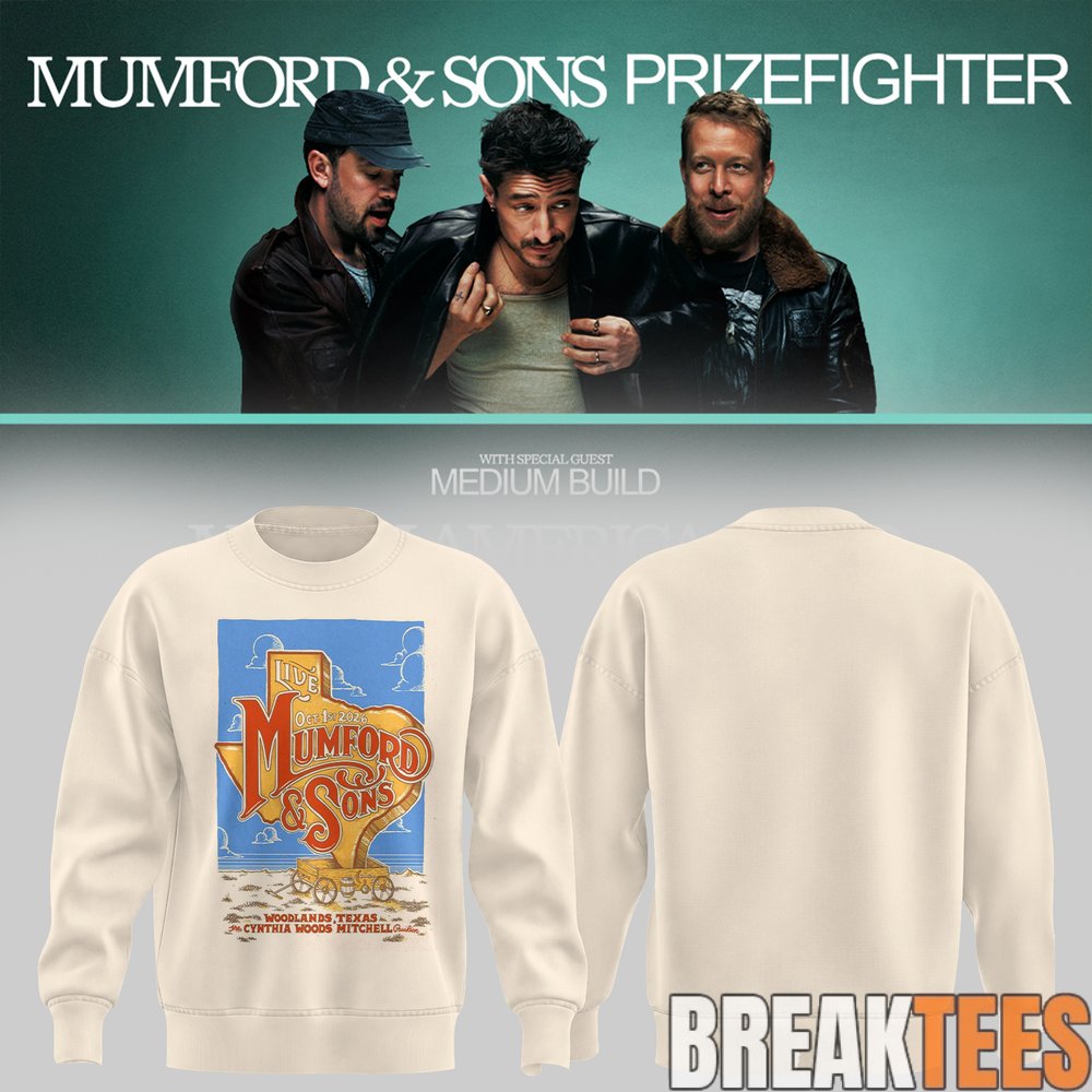 Mumford And Sons Prizefighter Tour 2026 Sweater Mumford And Sons Prizefighter Tour 2026 Sweater