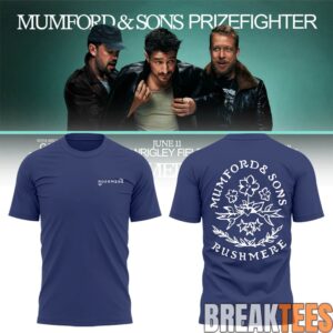 Mumford And Sons Prizefighter Tour 2026 T-Shirt 4