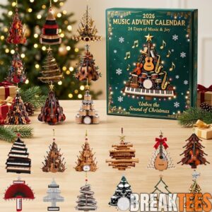 Music Advent Calendar 2026 - 24 Day Christmas Countdown with Musical Instrument 1