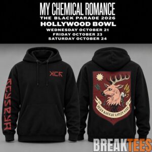 My Chemical Romance Hollywood Bowl 2026 Hoodie